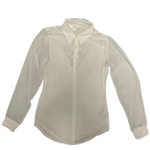 Karen Millen Mixed Media Blouse